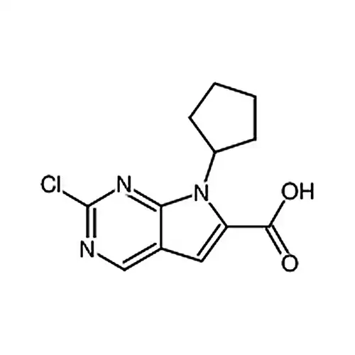 2-氯-7-环戊基-7H-吡咯并[2,3-D]嘧啶-6-甲酸