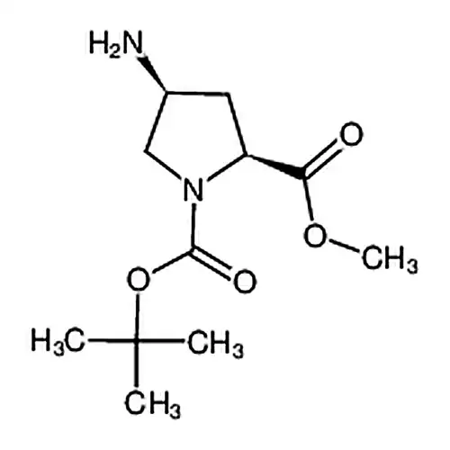 (2S，4S)-1-Boc-4-氨基吡咯烷-2-甲酸甲酯