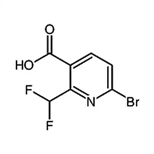 6-溴-2-(二氟甲基)烟酸