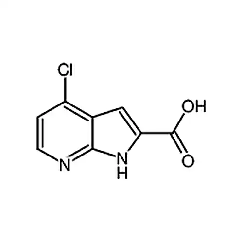 4-氯-1H-吡咯并[2，3-b]吡啶-2-羧酸