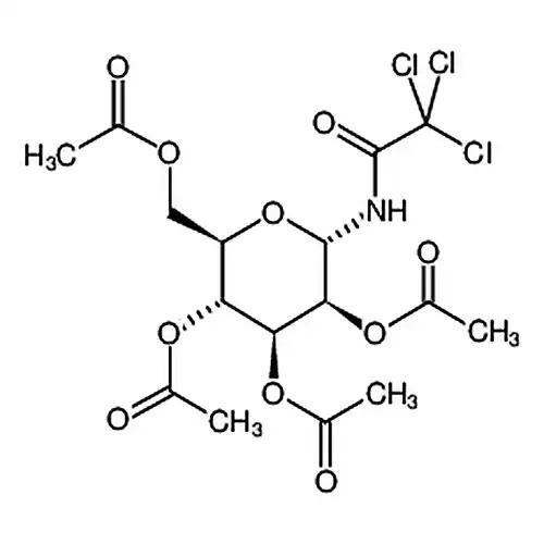 (2R,3R,4S,5S,6R)-2-(乙酰氧基甲基)-6-(2,2,2-三氯-1-亚氨基乙氧基)四氢-2H-吡喃-3,4,5-三基 三乙酸酯
