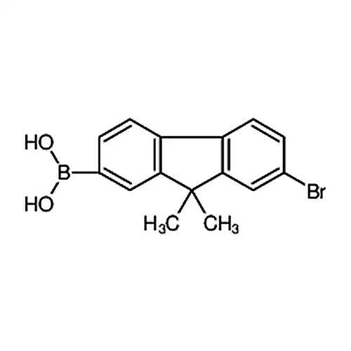 (7-溴-9,9-二甲基-9H-芴-2-基)硼酸 (含有数量不等的酸酐)
