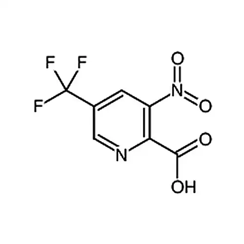 3-硝基-5-(三氟甲基)吡啶甲酸