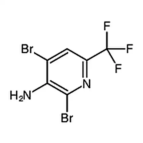 2，4-二溴-3-氨基-6-三氟甲基吡啶