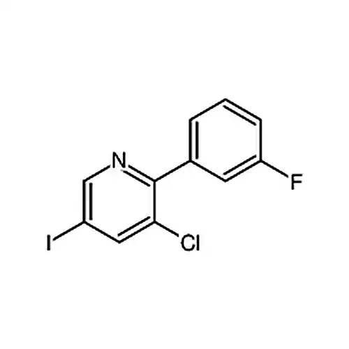 3-氯-2-(3-氟苯基)-5-碘吡啶