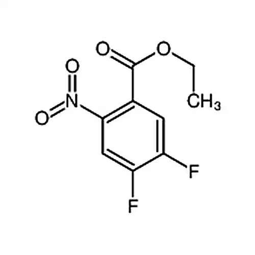 2-硝基-4，5-二氟苯甲酸乙酯
