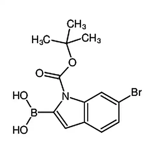 N-Boc-6-溴吲哚-2-硼酸