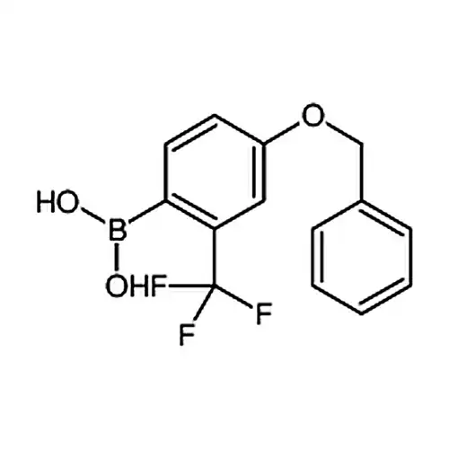 4-苄氧基-2-三氟甲基苯硼酸