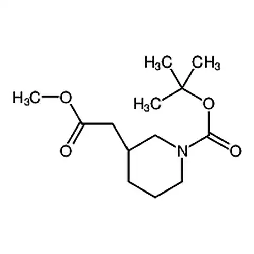 (S)-3-(2-甲氧基-2-氧代乙基)哌啶-1-羧酸叔丁酯
