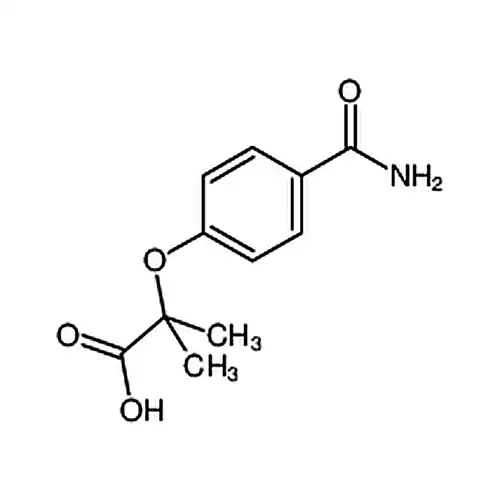 2-(4-氨基甲酰基苯氧基)-2-甲基丙酸