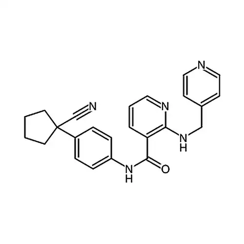 N-[4-(1-氰基环戊基)苯基]-2-[(4-吡啶甲基)氨基]-3-吡啶甲酰胺甲磺酸盐