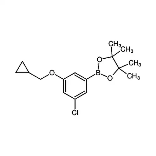 2-(3-Chloro-5-(cyclopropylmethoxy)phenyl)-4,4,5,5-tetramethyl-1,3,2-dioxaborolane
