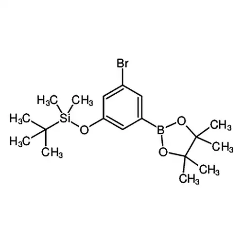 (3-Bromo-5-(4,4,5,5-tetramethyl-1,3,2-dioxaborolan-2-yl)phenoxy)(tert-butyl)dimethylsilane