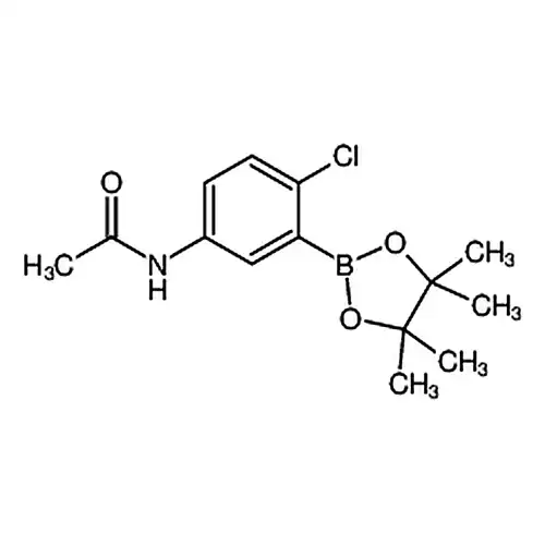 N-(4-Chloro-3-(4,4,5,5-tetramethyl-1,3,2-dioxaborolan-2-yl)phenyl)acetamide