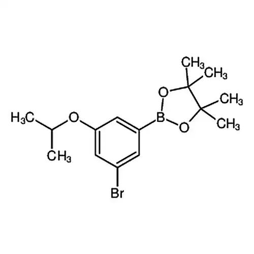 2-(3-溴-5-异丙氧基苯基)-4,4,5,5-四甲基-1,3,2-二氧硼杂环戊烷