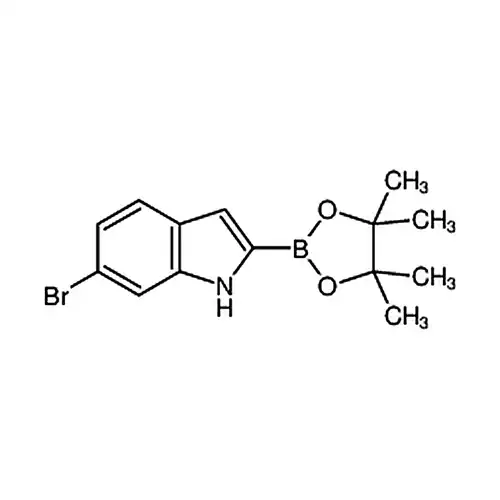 6-溴-2-(4,4,5,5-四甲基-1,3,2-二氧硼杂环戊烷-2-基)-1H-吲哚