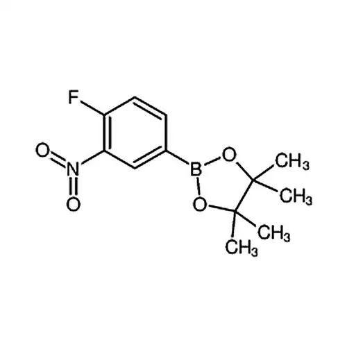 2-(4-氟-3-硝基苯基)-4,4,5,5-四甲基-1,3,2-二氧硼杂环戊烷