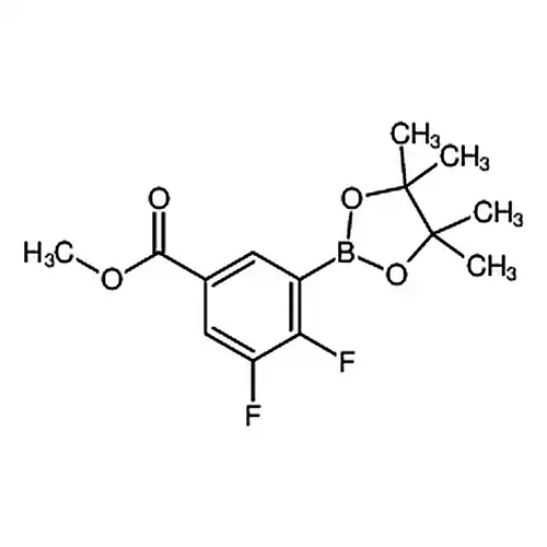 3,4-二氟-5-(4,4,5,5-四甲基-1,3,2-二氧硼杂环戊烷-2-基)苯甲酸甲酯
