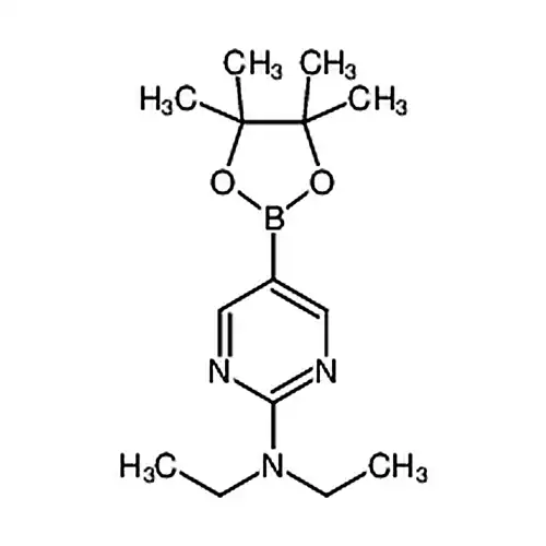 N,N-二乙基-5-(4,4,5,5-四甲基-1,3,2-二氧硼杂环戊烷-2-基)嘧啶-2-胺