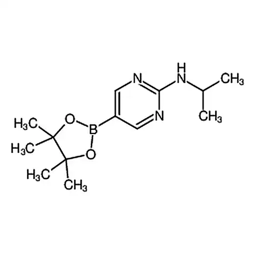 N-异丙基-5-(4,4,5,5-四甲基-1,3,2-二氧杂环戊硼烷-2-基)嘧啶-2-胺