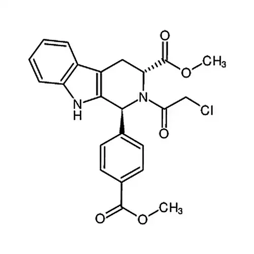 (1S,3R)-2-(2-氯乙酰基)-1-(4-(甲氧羰基)苯基)-2,3,4,9-四氢-1H-吡啶[3,4-b]吲哚-3-羧酸甲酯