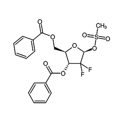 2-脱氧-2，2-二氟-D-赤式-五呋喃糖-3，5-二苯甲酯-1-甲磺酸酯