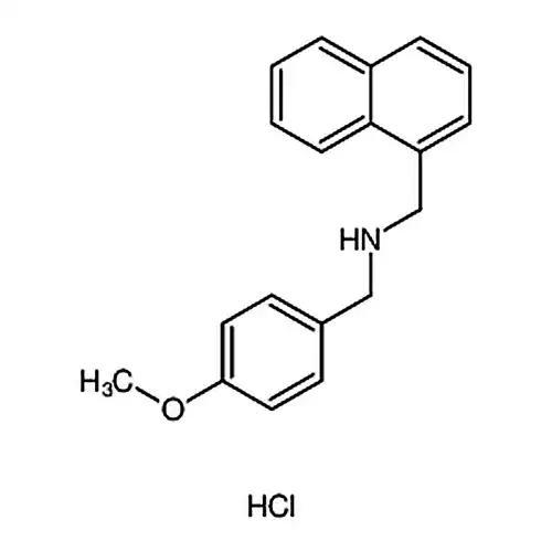 N-(4-甲氧基苄基)-1-(萘-1-基)甲胺盐酸盐