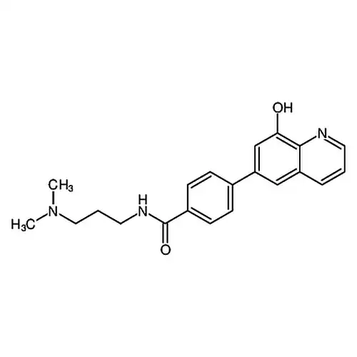 N-(3-(二甲胺基)丙基)-4-(8-羟基喹啉-6-基)苯甲酰胺
