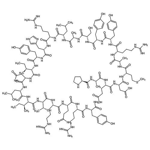 Neuropeptide Y (13-36)， amide， human (Neuropeptide Y (13-36)， human)