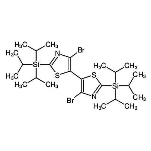 4，4'-二溴-2，2'-双(三异丙基甲硅烷基)-5，5'-二噻唑