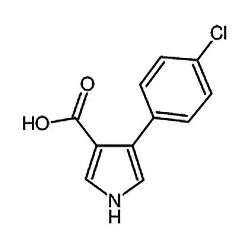 4-(4-氯苯基)-1H-吡咯-3-羧酸