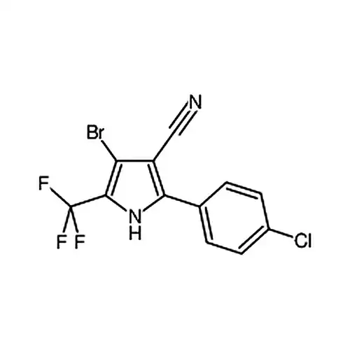 4-溴-2-(4-氯苯基)-5-(三氟甲基)-1H-吡咯-3-甲腈