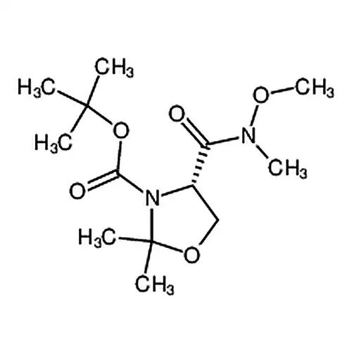 (S)-3-N-BOC-4-(甲氧基-甲基-氨基甲酰胺基)-2,2-二甲基噁唑烷