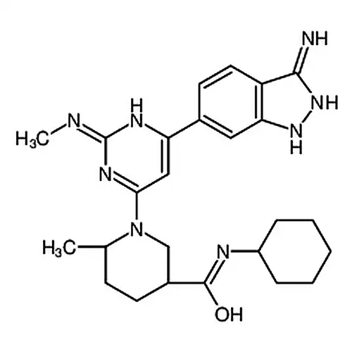 （3S，6R）-1-[6-（3-氨基-1H-吲唑-6-基）-2-（甲胺基）嘧啶-4-基]-N-环己基-6-甲基哌啶-3-甲酰胺