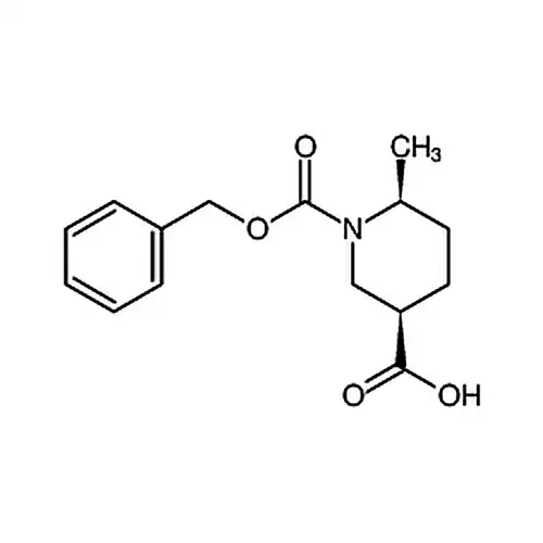 (3R，6S)-1-((苄氧基)羰基)-6-甲基哌啶-3-甲酸