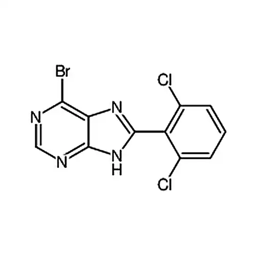 6-溴-8-(2,6-二氯苯基)-9H-嘌呤