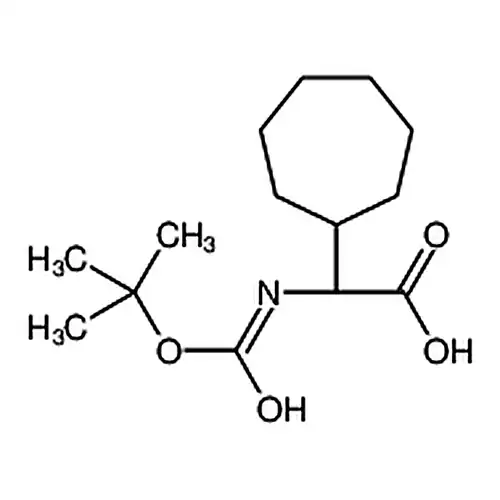 (S)-2-((叔丁氧羰基)氨基)-2-环庚基乙酸