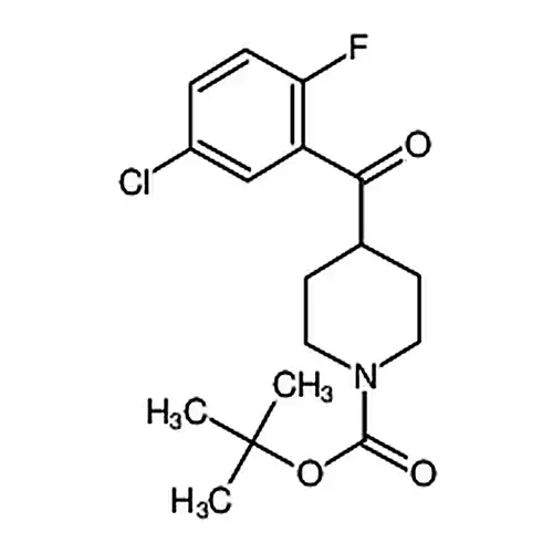 4-(5-氯-2-氟苯甲酰基)哌啶-1-羧酸叔丁酯