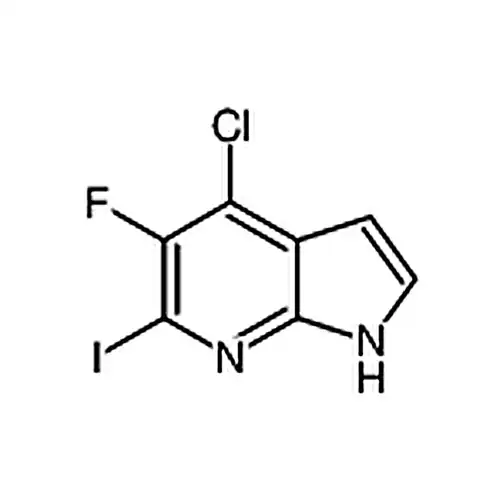 4-Chloro-5-fluoro-6-iodo-1H-pyrrolo[2，3-b]pyridine