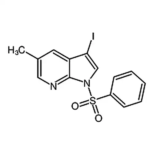 3-碘-5-甲基-1-(苯基磺酰基)-1H-吡咯并[2,3-b]吡啶