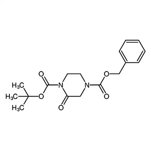 4-苄基 1-叔丁基 2-氧代哌嗪-1,4-二羧酸酯