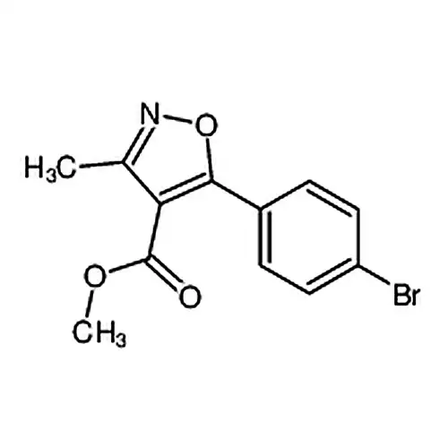 5-(4-溴苯基)-3-甲基异恶唑-4-甲酸甲酯