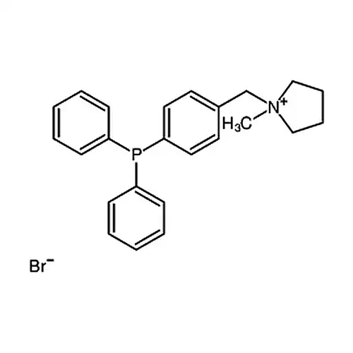 1-甲基-1-[4-(二苯基膦)苄基]吡咯烷鎓溴化物