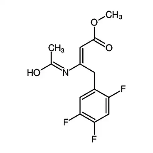 (Z)-3-乙酰氨基-4-(2,4,5-三氟苯基)丁-2-烯酸乙酯