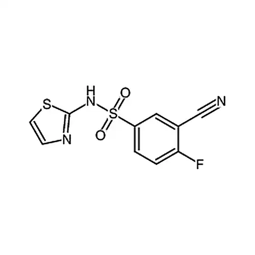 3-氰基-4-氟-N-(噻唑-2-基)苯磺酰胺