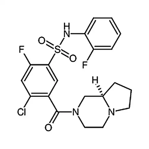 (R)-4-氯-2-氟-N-(2-氟苯基)-5-(八氢吡咯[1,2-a]吡嗪-2-羰基)苯磺酰胺