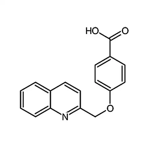 4-(2-喹啉甲氧基)苯甲酸