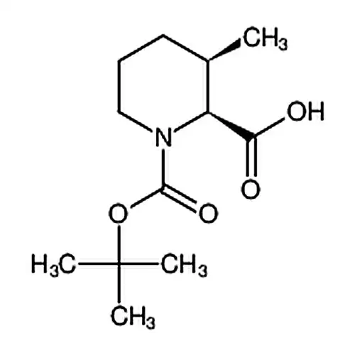 Cis-(2S，3R)-1-(叔-丁氧羰基)-3-甲基哌啶-2-羧酸