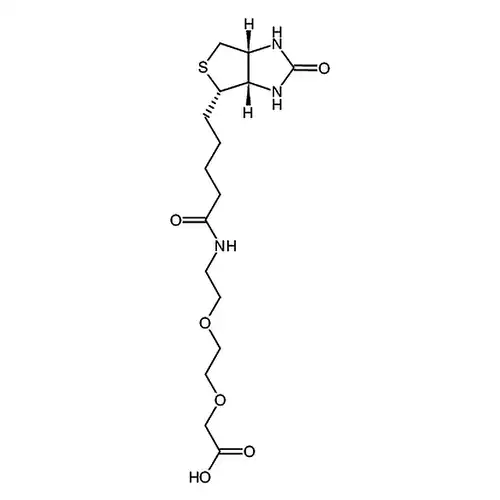 2-(2-(2-(5-((3aS,4S,6aR)-2-氧代六氢-1H-噻吩并[3,4-d]咪唑-4-基)戊酰胺基)乙氧基)乙氧基)乙酸