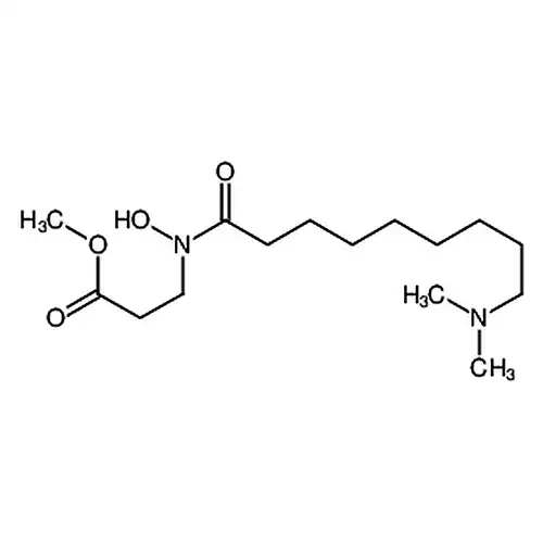 N-(9-二甲氨基-1-氧代壬基)-N-羟基-&beta;-丙氨酸甲酯